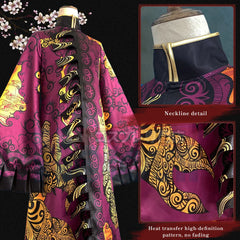 Halloweez Tokyo Anime Cosplay Costume - Haruchiyo Sanzu Volume 29 Manga Cover Character Coat Dress - Halloweez