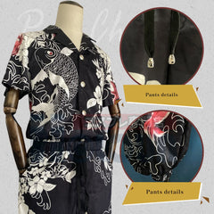 Halloweez Anime Cosplay Costume - Haruki Hayashida Pah-Chin Shirt Set for Casual Spring/Summer Events - Halloweez