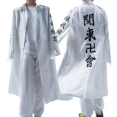 Halloweez Anime Cosplay Costume - Kanto Manji Gang Manjiro Sano Embroidered Coat for Halloween & Christmas - Halloweez