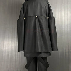 Halloweez Anime Cosplay Costume - Rindo Haitani Black Coat Hoodie for Men - Perfect for Casual and Themed Parties - Halloweez
