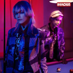 Halloweez Anime Cosplay Costume - Rindo Haitani Snake Suit in Purple for Casual and Holiday Fun - Halloweez
