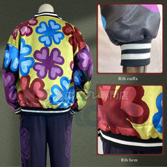 Halloweez Hanagaki Takemichi Tokyo Revengers Cosplay Set - Osaka Jacket, Pants, T-shirt for Everyday or Themed Events - Halloweez