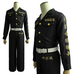 Halloweez Izana Kurokawa Cosplay Costume - 8th Captain 1st Generation Toman Special Attack Uniform with Embroidery - Halloweez