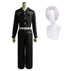 Halloweez Izana Kurokawa Cosplay Costume - 8th Captain 1st Generation Toman Special Attack Uniform with Embroidery - Halloweez