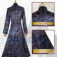 Halloweez Anime Cosplay Costume - Volume 25 Manga Cover Emma Sano Black Soft Dress Muslim Style for Christmas & Halloween - Halloweez