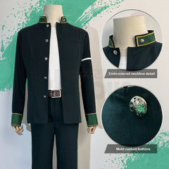 Halloweez Haruka Sakura Anime Cosplay Costume with Wig, Jacket, Pants, and White T-shirt - Halloweez