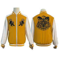 Exclusive Halloweez Anime Tomiyama Choji Jo Togame Cosplay Costume with Lion Den College Jacket - Halloweez