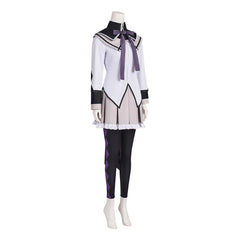 Halloweez Homura Akemi Cosplay Anime Costume for Women - Battle Uniform Skirt Suit for Magical Girl Parties - Halloweez
