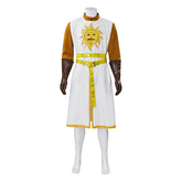 Halloweez King Arthur Costume - Royal Medieval Knight Outfit for Adult Men - Halloweez