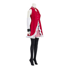 Halloweez Kyoko Sakura Cosplay Magical Girl Costume Women's Sexy Uniform Skirt Combat Dress Suit for Halloween Carnival Party Comic Con Gown - Halloweez