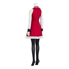 Halloweez Kyoko Sakura Cosplay Magical Girl Costume Women's Sexy Uniform Skirt Combat Dress Suit for Halloween Carnival Party Comic Con Gown - Halloweez