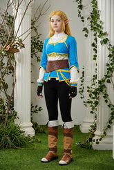 Authentic Princess Zelda Cosplay Costume from Breath of the Wild by Halloweez - Halloweez