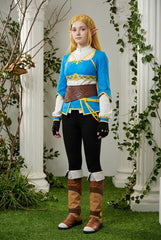 Authentic Princess Zelda Cosplay Costume from Breath of the Wild by Halloweez - Halloweez