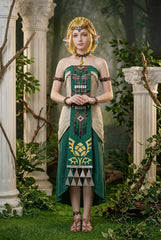 Halloweez: The Legend of Zelda - Tears of the Kingdom Princess Zelda Zonai Dress Cosplay Costume for Fans - Halloweez