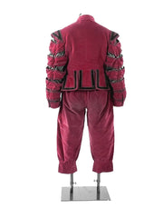 King Henry VIII Renaissance Costume - Tudor Elizabethan Red Outfit for Men | Halloweez Medieval Series - Halloweez