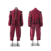King Henry VIII Renaissance Costume - Tudor Elizabethan Red Outfit for Men | Halloweez Medieval Series - Halloweez