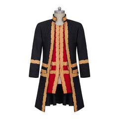 Halloweez Men's 18th Century Colonial Officer Uniform - Authentic Victorian Regency Outfit - Halloweez
