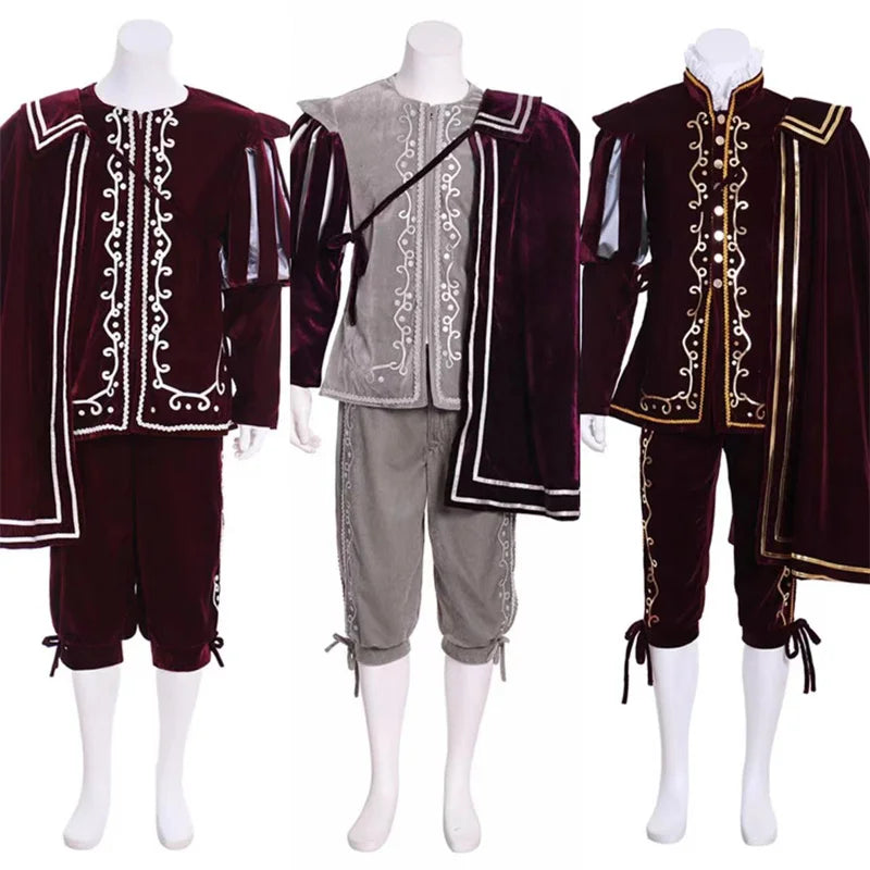 Men’s Tudor King Warrior Costume – Halloweez Elizabethan Knight Cosplay for Halloween - Halloweez