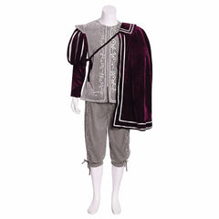 Men’s Tudor King Warrior Costume – Halloweez Elizabethan Knight Cosplay for Halloween - Halloweez