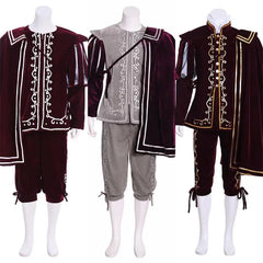 Men’s Tudor King Warrior Costume – Halloweez Elizabethan Knight Cosplay for Halloween - Halloweez