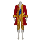 Royal Medieval Prince Edward Cosplay Costume - Victorian Red Baroque Noble Suit for Men | Halloweez - Halloweez