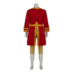 Royal Medieval Prince Edward Cosplay Costume - Victorian Red Baroque Noble Suit for Men | Halloweez - Halloweez