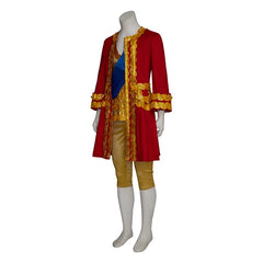 Royal Medieval Prince Edward Cosplay Costume - Victorian Red Baroque Noble Suit for Men | Halloweez - Halloweez