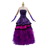 Elegant Purple Victorian Lolita Cosplay Costume for Enchanting Evening Parties - Halloweez