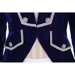 Men’s Gothic Steampunk Tailcoat - Victorian Era Themed Halloween Cosplay Trench Frock Coat | Halloweez - Halloweez