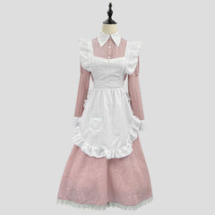 British Long Maid Cosplay Costume, Custom Made for Party & Comic Con