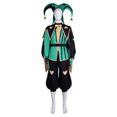Freak Circus Harlequin Jester Pierrot Clown Cosplay Costume - Halloweez