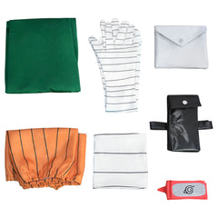 Naruto Konoha Rock Lee Might Guy Cosplay Eight Inner Gates Night Guy Costume - Halloweez