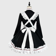 Japanese Cute Lolita Maid Cosplay Costume, Custom Plus Size Available