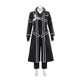 Sword Art Online Kirito Cosplay Costume, Black Swordsman Custom Halloween Outfit