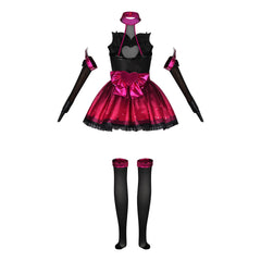Overwatch D.Va Midnight Phantom Cosplay Costume, Custom Outfit for Halloween & Comic Con