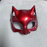 Ann Takamaki Persona 5 Cat‑Half Mask Cosplay Prop,Custom for Halloween Comic‑Con