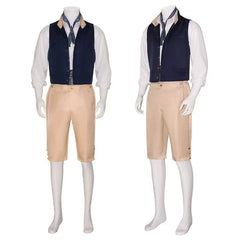 The Little Mermaid Prince Eric Cosplay Costume,Custom for Halloween & Comic‑Con