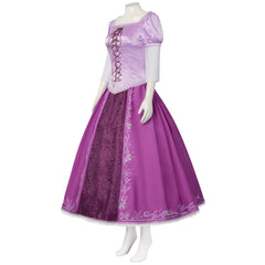 Tangled Rapunzel Cosplay Costume Princess Dress Outfit for Halloween Party Role Play Cosplay - Halloweez