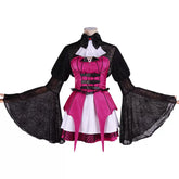 Monster High Draculaura Cosplay Costume Women Vampire Corset Lolita Short Dress Full Set - Halloweez