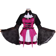 Monster High Draculaura Cosplay Costume Women Vampire Corset Lolita Short Dress Full Set - Halloweez