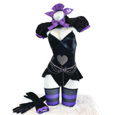 Kuromi‑Style Original Cat Ear Cosplay Costume,Custom for Halloween Comic‑Con