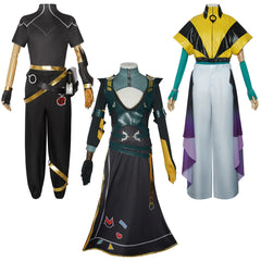 LOL Heartsteel Cosplay, Custom Ezreal Yone Lillia Stage Outfit for Comic Con Halloween