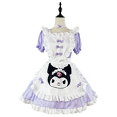Kuromi Maid Cosplay Costume,Custom Size for Halloween Comic‑Con