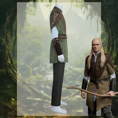 Lord of the Rings Elf Cosplay Costume Custom For Halloween Comic‑Con