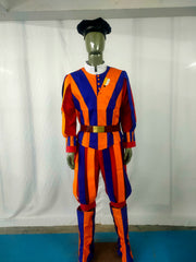 Medieval Royal Guard Cosplay Costume, Custom Uniform for Halloween & Stage Performance