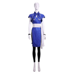Street Fighter Chun-Li Cosplay Costume,Custom Outfit,Halloween Comic Con