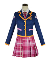 Overwatch D.Va School Girl Cosplay Costume Custom For Comic‑Con Halloween