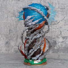 Halloweez Super Saiyan Goku Action Figure - Spirit Bomb PVC Statue | Anime Collectible Gift - Halloweez