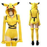 Pikachu Cosplay Costume, Custom Cute Outfit for Halloween, Comic Con & Stage Show