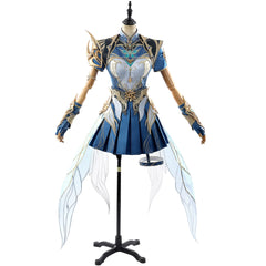 Hao Tian Hammer Combat Cosplay Costume Full Set Women Anime Game Outfit - Halloweez